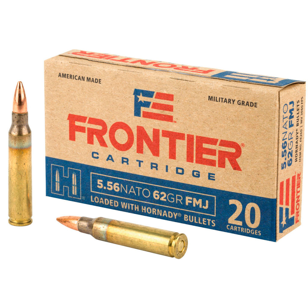 5.56 NATO 62 gr FMJ Frontier