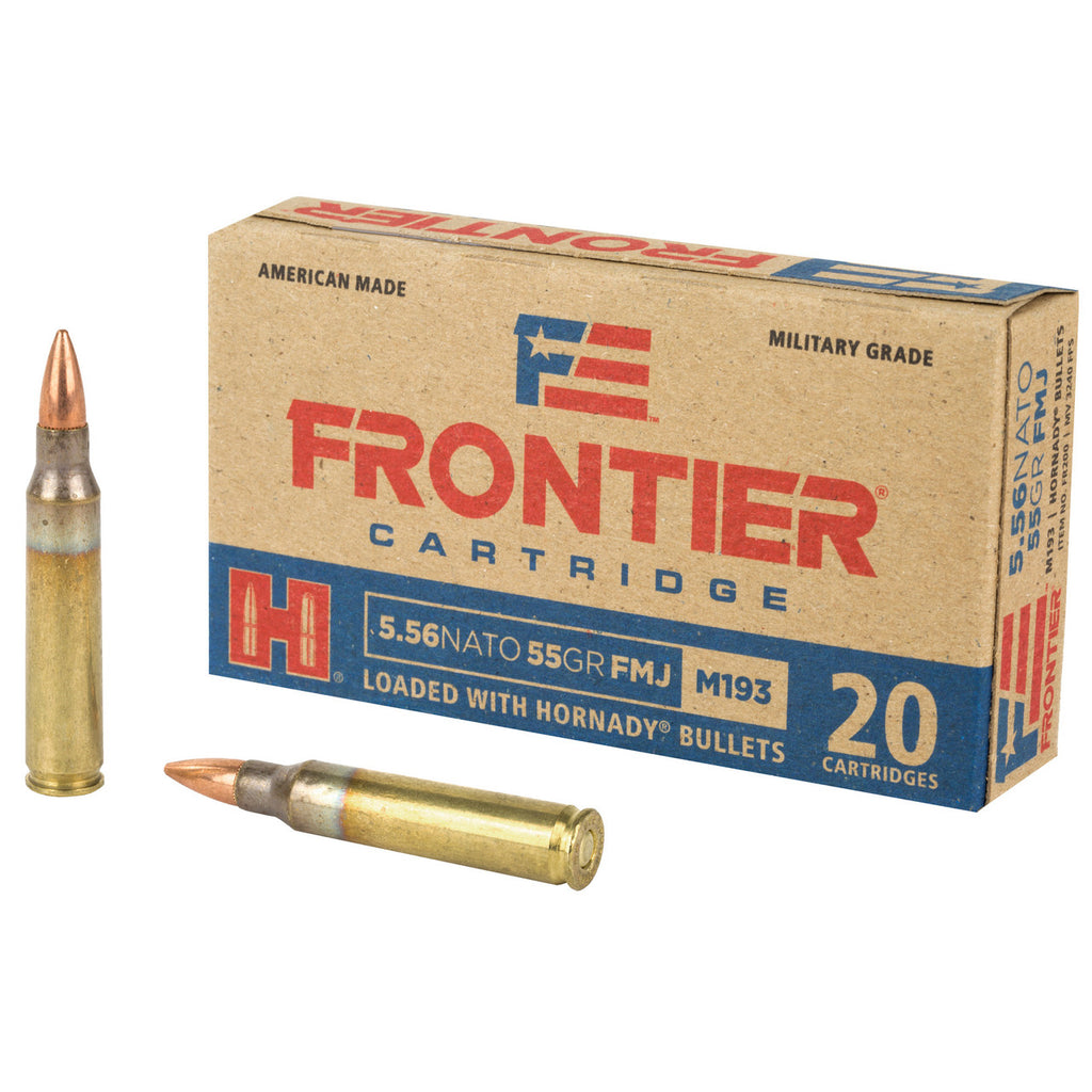 5.56 NATO 55 gr FMJ (M193) Frontier®